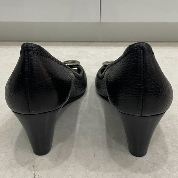 Tory Burch - 'Sally 2' Peep Toe Wedge Pump - Picture 3 of 3